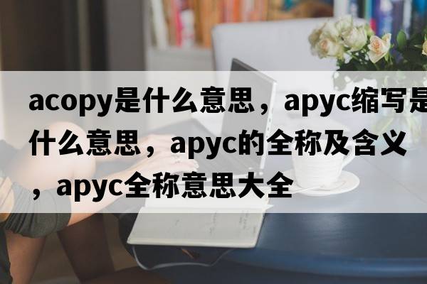 acopy是什么意思，apyc縮寫是什么意思，apyc的全稱及含義，apyc全稱意思大全