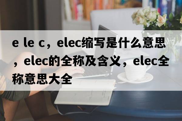 e le c，elec縮寫是什么意思，elec的全稱及含義，elec全稱意思大全