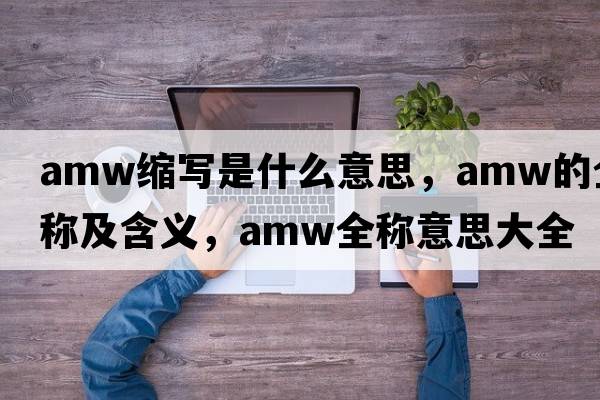 amw縮寫是什么意思，amw的全稱及含義，amw全稱意思大全