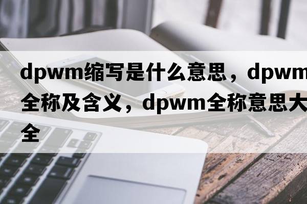 dpwm縮寫是什么意思，dpwm的全稱及含義，dpwm全稱意思大全