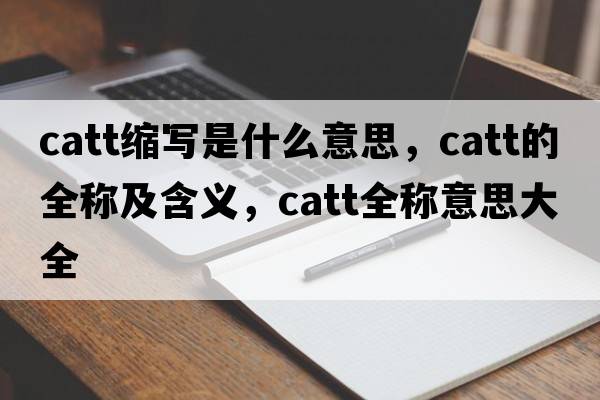 catt縮寫(xiě)是什么意思，catt的全稱及含義，catt全稱意思大全