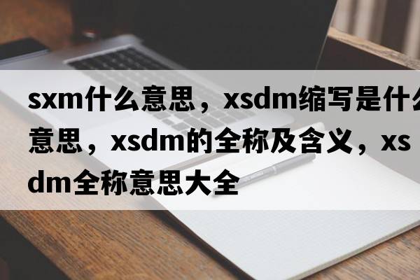 sxm什么意思，xsdm縮寫是什么意思，xsdm的全稱及含義，xsdm全稱意思大全