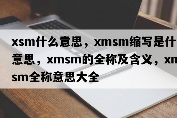 xsm什么意思，xmsm縮寫是什么意思，xmsm的全稱及含義，xmsm全稱意思大全