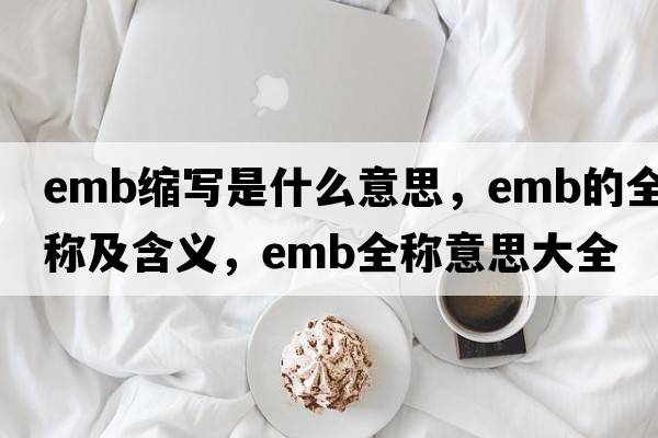 emb縮寫是什么意思，emb的全稱及含義，emb全稱意思大全