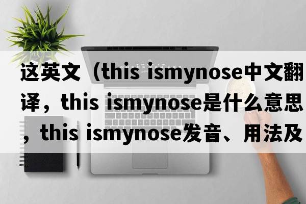 這英文（this ismynose中文翻譯，this ismynose是什么意思，this ismynose發(fā)音、用法及例句）