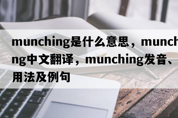 munching是什么意思，munching中文翻譯，munching發(fā)音、用法及例句