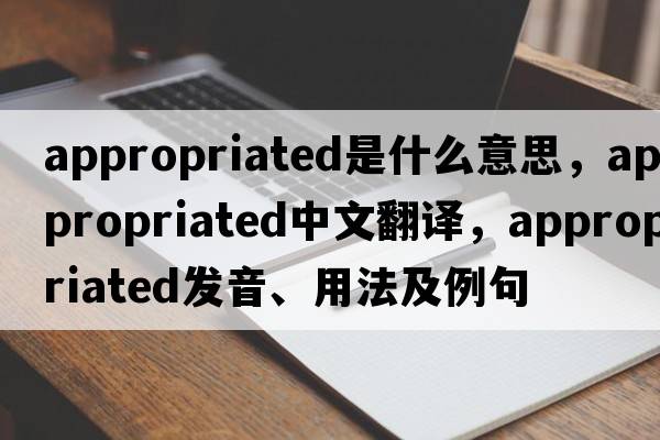 appropriated是什么意思，appropriated中文翻譯，appropriated發(fā)音、用法及例句