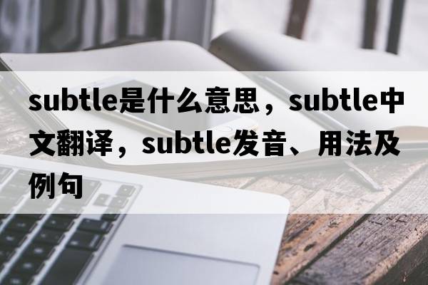 subtle是什么意思，subtle中文翻譯，subtle發(fā)音、用法及例句