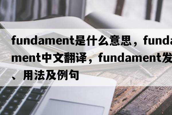 fundament是什么意思，fundament中文翻譯，fundament發(fā)音、用法及例句