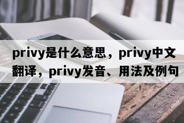 privy是什么意思，privy中文翻譯，privy發(fā)音、用法及例句