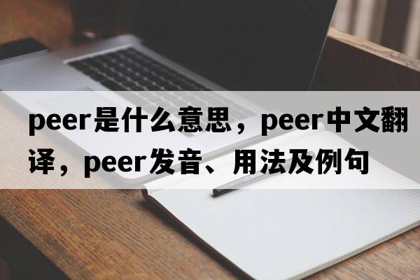 peer是什么意思，peer中文翻譯，peer發(fā)音、用法及例句