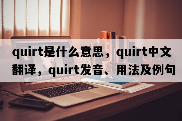 quirt是什么意思，quirt中文翻譯，quirt發(fā)音、用法及例句
