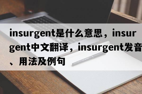 insurgent是什么意思，insurgent中文翻譯，insurgent發(fā)音、用法及例句
