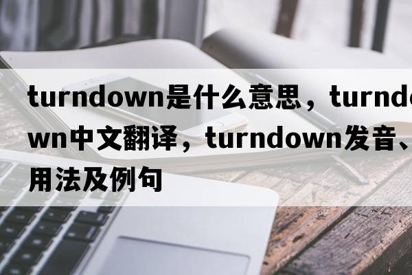 turndown是什么意思，turndown中文翻譯，turndown發(fā)音、用法及例句