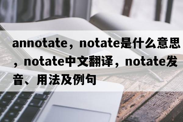 annotate，notate是什么意思，notate中文翻譯，notate發(fā)音、用法及例句