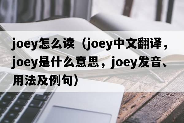 joey怎么讀（joey中文翻譯，joey是什么意思，joey發(fā)音、用法及例句）