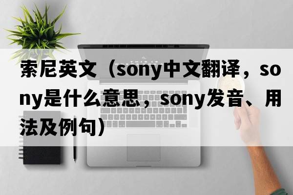 索尼英文（SONY中文翻譯，SONY是什么意思，SONY發(fā)音、用法及例句）
