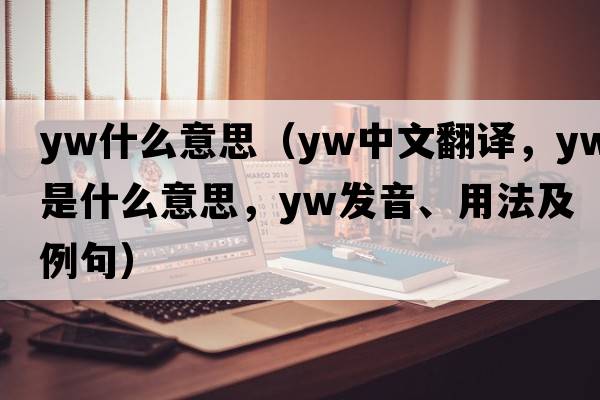 yw什么意思（YW中文翻譯，YW是什么意思，YW發(fā)音、用法及例句）